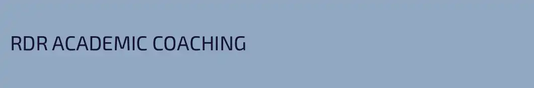 RDR ACADEMIC COACHING